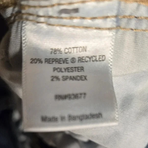 St John's Bay Women's Plus Cropped Jeans Size 18 - Picture 4 of 4